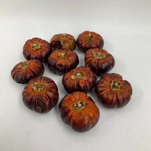 Fully Dried Mini Pumpinos Pumpkin Peppers Fall Orange Vase Filler Decor Craft Lo